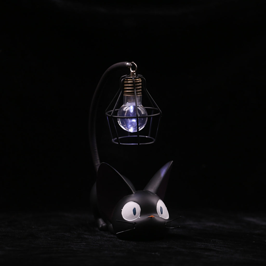 Magic Jiji cat night light witch home delivery small table lamp zakka Japanese groceries