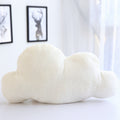 Nordic-style soft cloud-shaped throw pillow, plush car-shaped nap pillow, creative sofa cushion for girls.