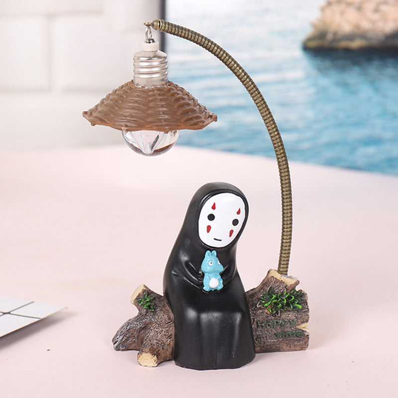 Creative Japanese-style cartoon animation night light gift gifts for students resin crafts cross-border exclusive products