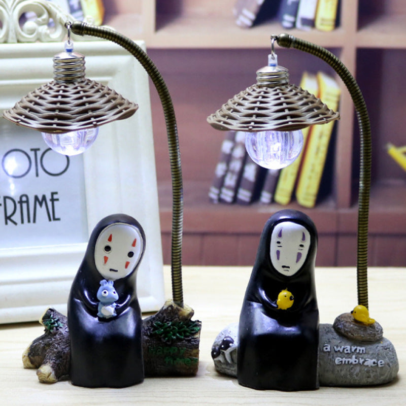 Creative Japanese-style cartoon animation night light gift gifts for students resin crafts cross-border exclusive products