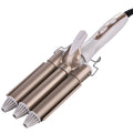 Arrow King H-Egg Roll Stick Instant Noodles Ceramic Curling Stick Three Sticks Small Curler Water Corrugated Three Tube Electric Curling Stick
