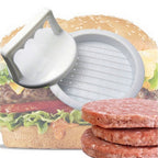 Round burger machine press burger machine meat beef grill burger machine pie maker mold kitchen tool