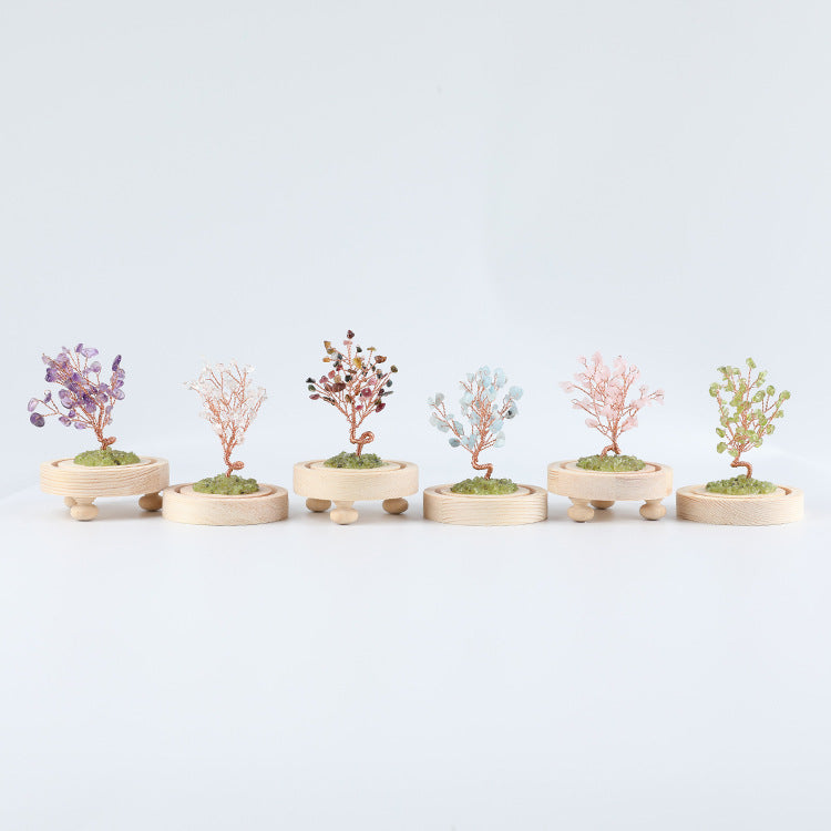 Home creative crystal ornaments birthday gifts opening gifts crystal crafts source manufacturers selling crystal trees