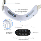Cross-border dedicated EMS micro-current IPL face-lifting instrument for lifting small V face firming double chin vibration type face-lifting artifact