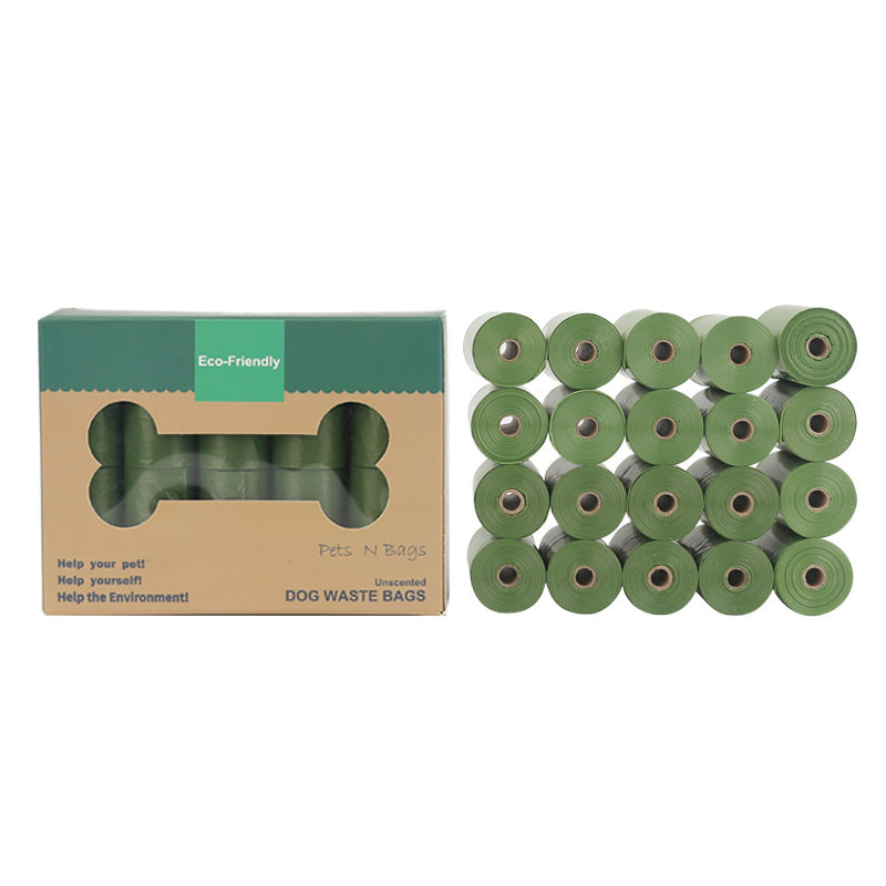 Cross-border pet supplies pet poop bags mini pet garbage bags biodegradable environmentally friendly garbage bags factory direct sales