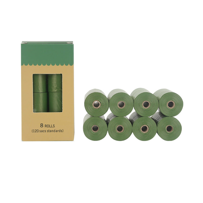Cross-border pet supplies pet poop bags mini pet garbage bags biodegradable environmentally friendly garbage bags factory direct sales