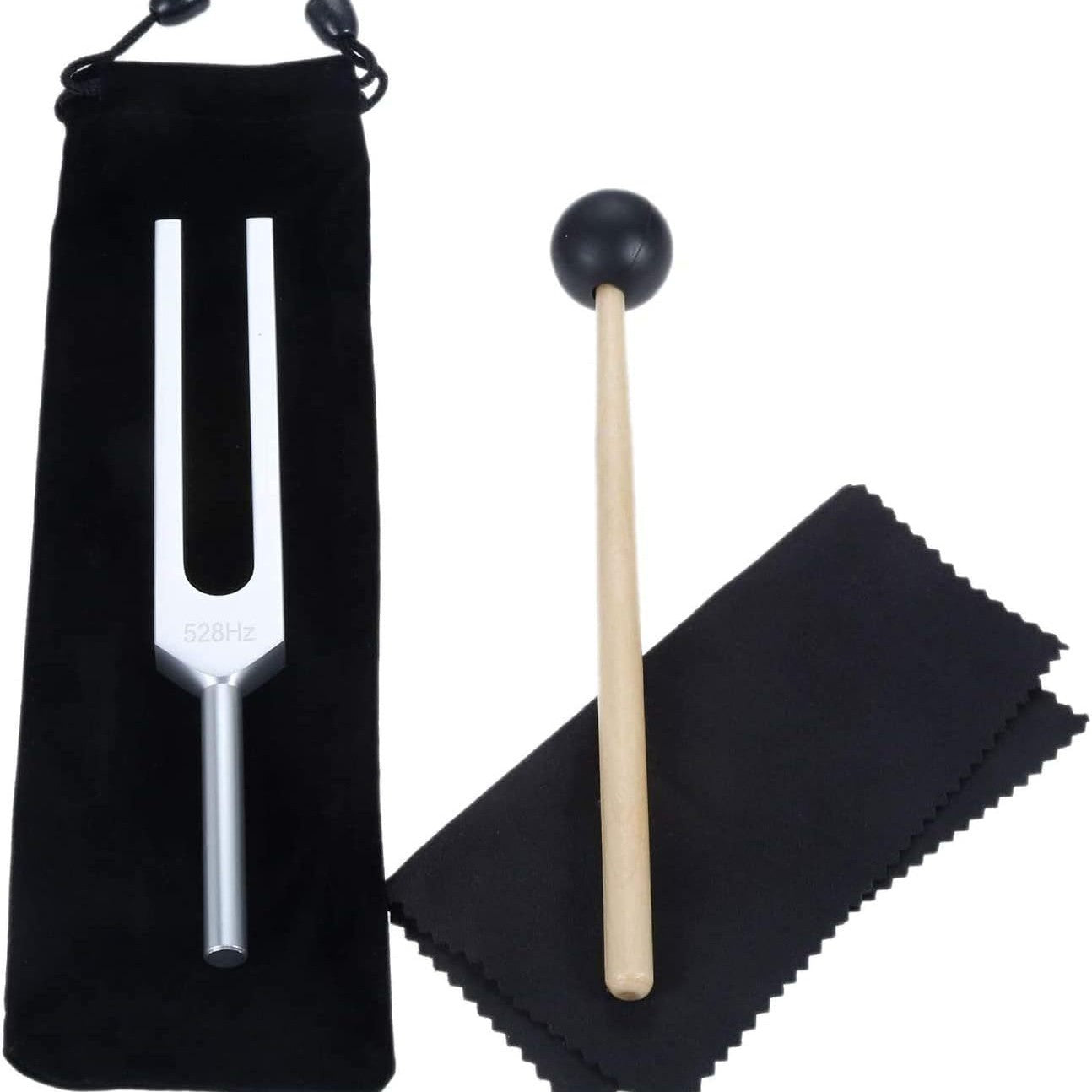 128 nerve tuning fork ear tuning fork for treatment of sound wave slider (with velvet cover hammer accessories)