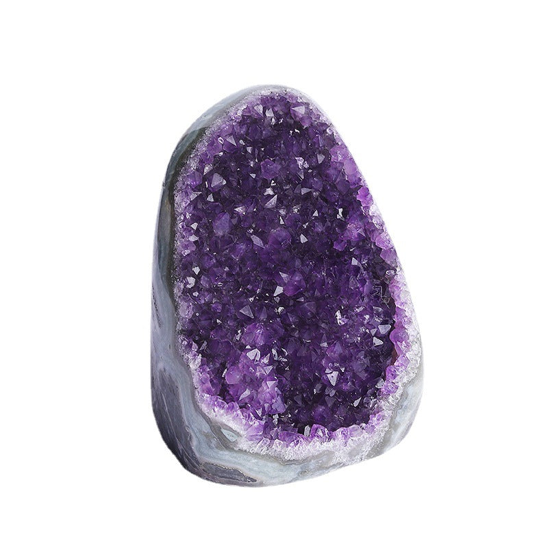 Cross-border trade goods: Uruguayan amethyst cluster ornament, amethyst town, home decoration, ready stock wholesale.