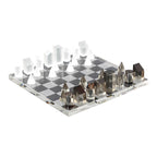 Light luxury study sample room living room decoration frosted crystal chessboard decoration modern home chess decoration