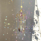 crystal sun catcher diamond sun catcher hanging decoration living room balcony wind chime ornaments