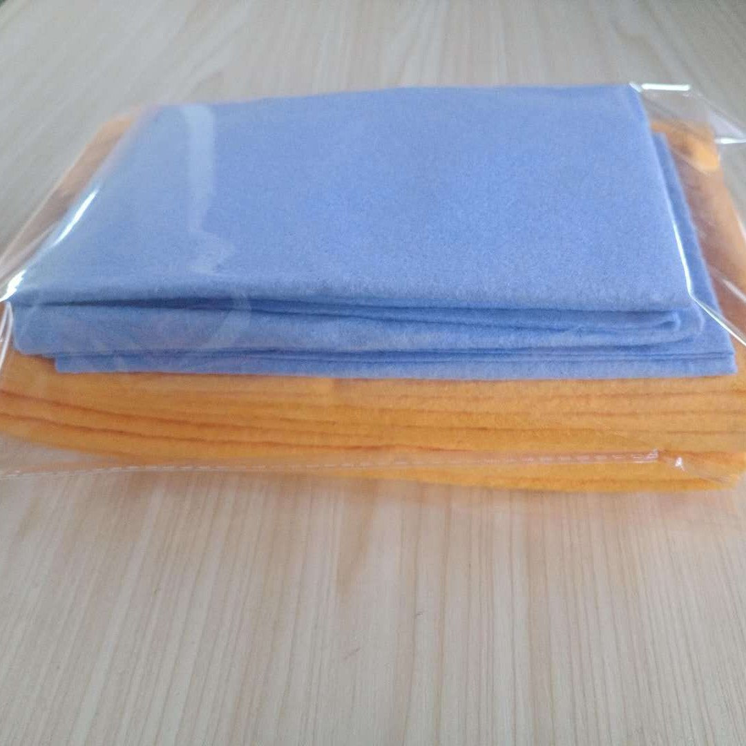 TV new color box absorbent rag multifunctional cleaning rag non-woven scouring pad kitchen dishwashing rag