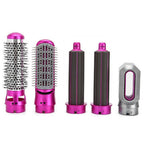 Amazon's new five-in-one hot air comb hair dryer multi-functional styling comb straight and curly hair dual-purpose cross-border factory