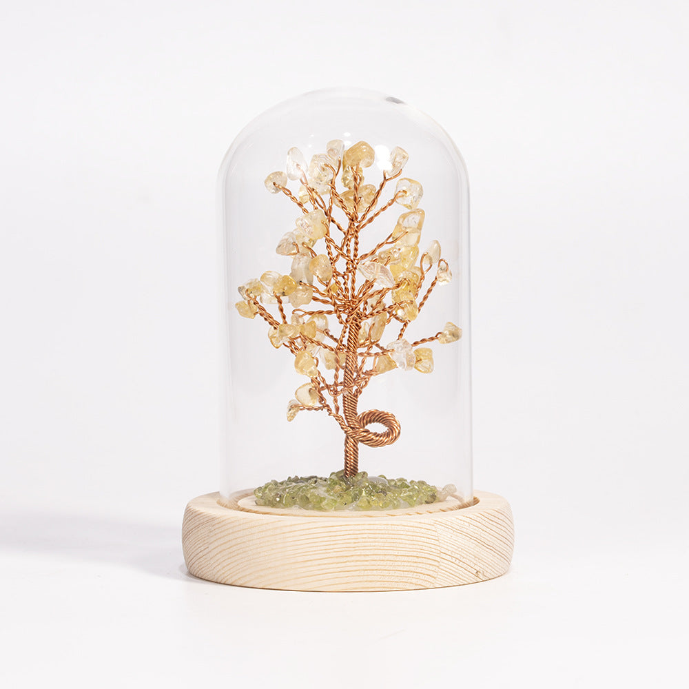 Home creative crystal ornaments birthday gifts opening gifts crystal crafts source manufacturers selling crystal trees