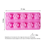 Silicone 10 Cat Claws 174 Chocolate Baking Pastry Biscuit Muffin Cake Mold Dessert Kitchen Tools