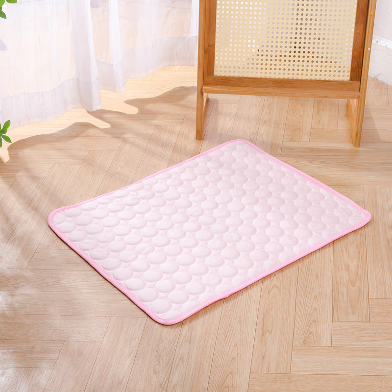 Amazon hot selling summer pet mat pet ice mat dog house dog mat pet ice silk mat cat cooling mat pet supplies