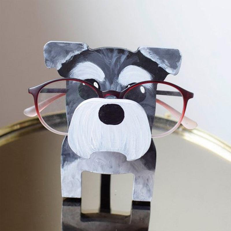 Wooden animal glasses stand storage ornaments glasses display stand animal glasses stand holde