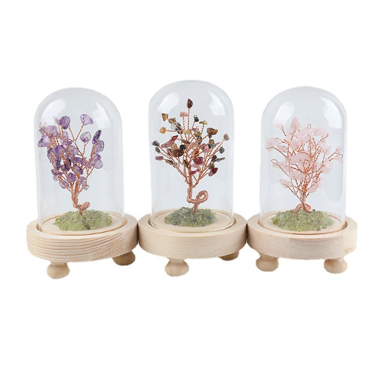 Home creative crystal ornaments birthday gifts opening gifts crystal crafts source manufacturers selling crystal trees
