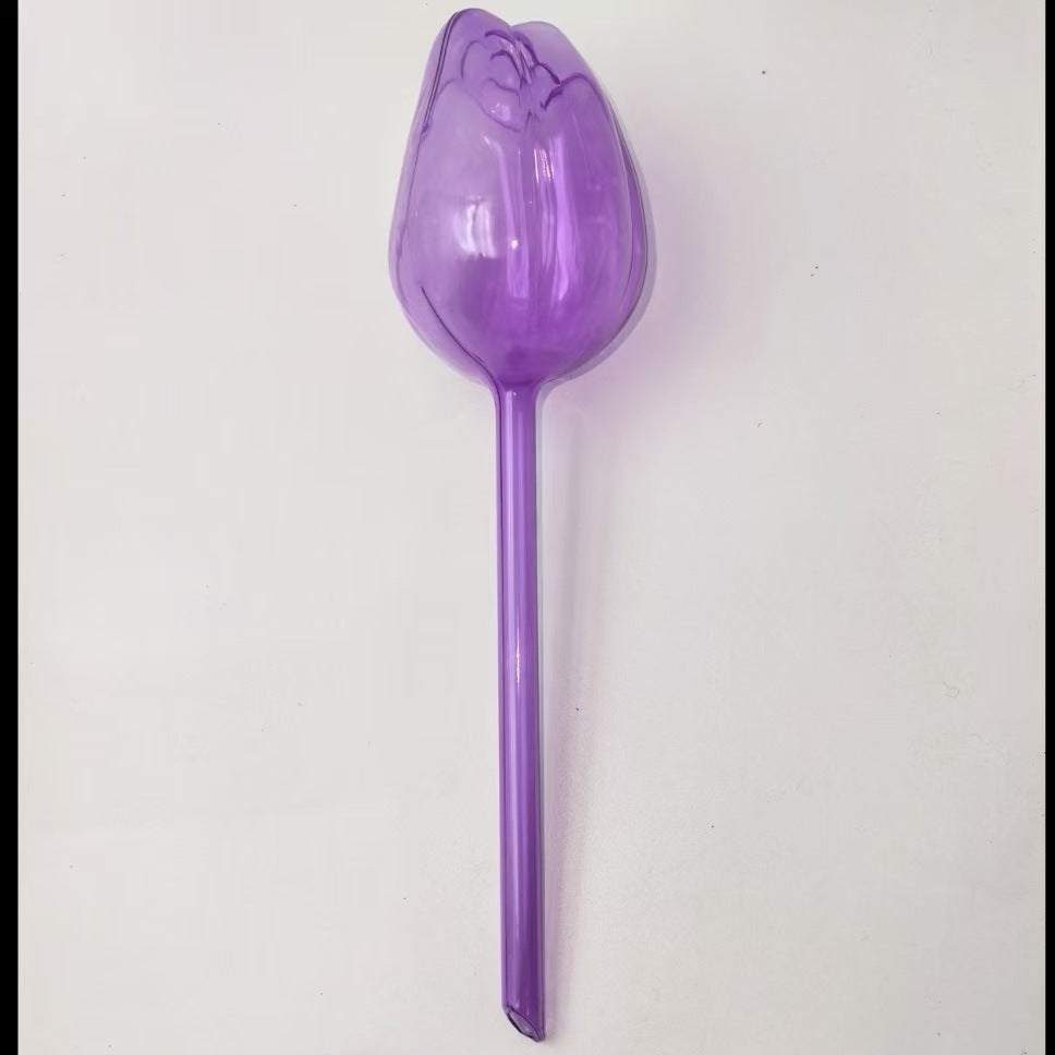 Plastic tulip watering device, drip irrigation for home use, automatic watering for potted plants, gardening tools