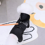 Pet dog clothes pet four-legged reflective cotton coat pet clothing autumn and winter new 23 sports four-legged cotton coat