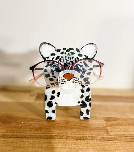 Wooden animal glasses stand storage ornaments glasses display stand animal glasses stand holde