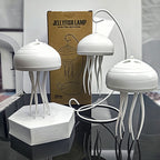 Floating Dynamic Jellyfish Night Light Creative Home Lighting Decoration Valentine's Day Romantic Atmosphere Light Decoration Crafts