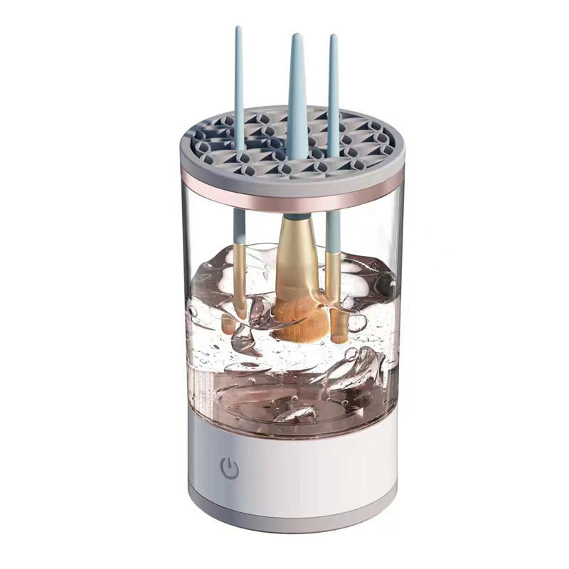 Cross-border hot-selling makeup brush cleaner automatic brush washer quick-drying tool rechargeable lazy electric cleaning brush