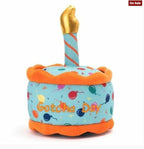 Pet Supplies Pet Plush Toys Dog Birthday Gift Toys Pet Birthday Cake Plush Toys