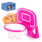 Cross-border new basketball hoop egg white separator EggYolkSeparator fun kitchen manual gadget