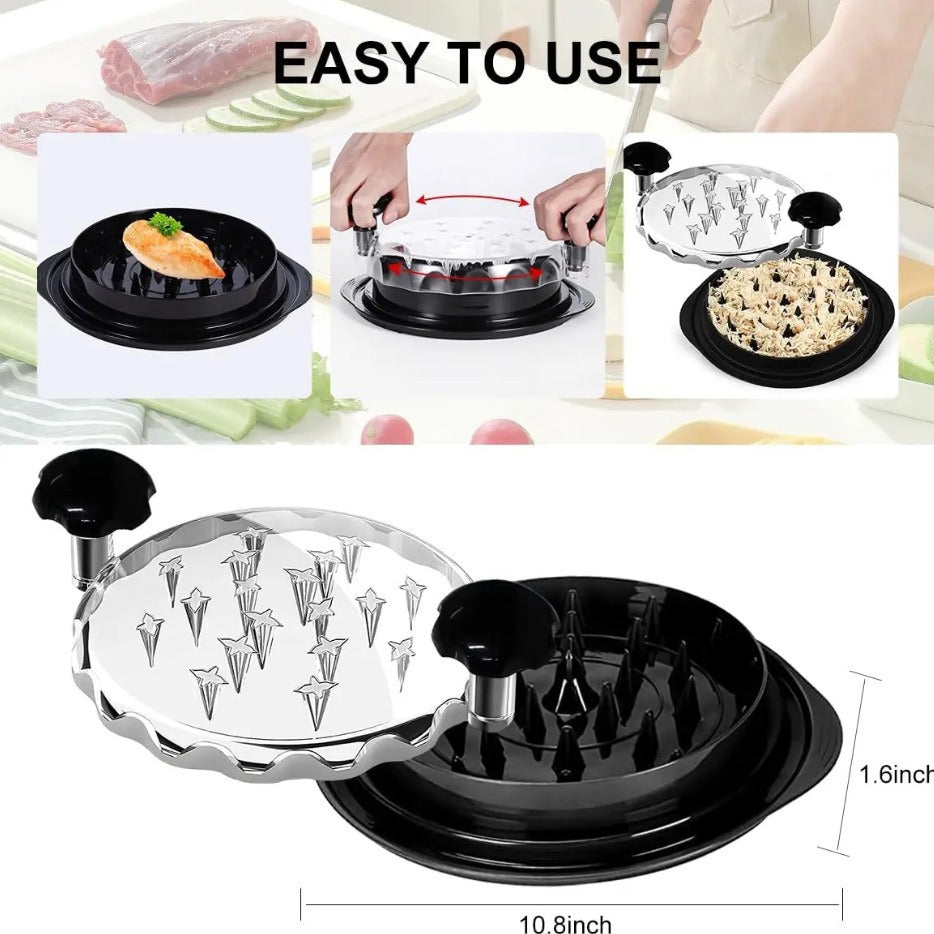 Cross-border new manual meat chopper chicken shredder pet food supplement artifact vegetable tearing kitchen tool separator