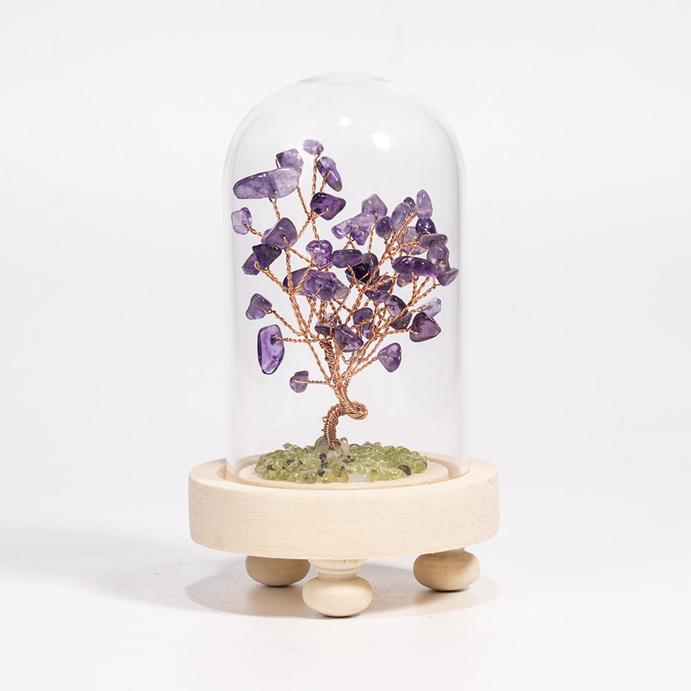 Home creative crystal ornaments birthday gifts opening gifts crystal crafts source manufacturers selling crystal trees