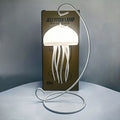 Floating Dynamic Jellyfish Night Light Creative Home Lighting Decoration Valentine's Day Romantic Atmosphere Light Decoration Crafts