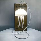 Floating Dynamic Jellyfish Night Light Creative Home Lighting Decoration Valentine's Day Romantic Atmosphere Light Decoration Crafts