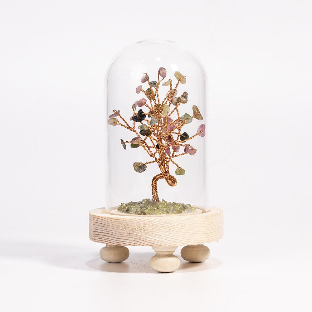 Home creative crystal ornaments birthday gifts opening gifts crystal crafts source manufacturers selling crystal trees